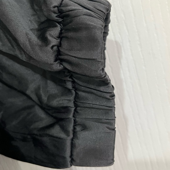 AMANDA UPRICHARD Jumpsuit Black Silk Revolve Pockets Size Medium new revolve - Picture 3 of 9